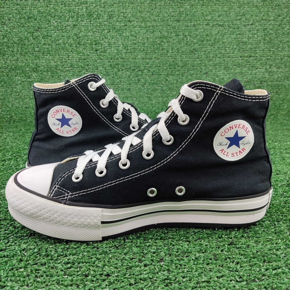Converse Sneakers Men 5 Black Chuck Taylor All Star Move Platform High Top